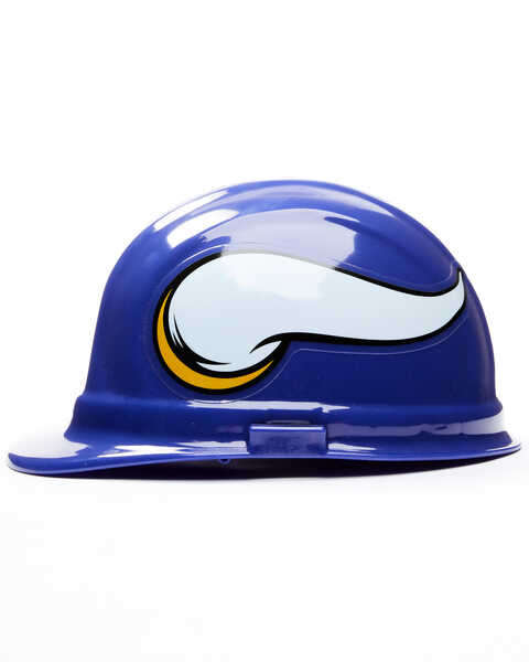 Image #3 - Airgas Safety Products Men's Wincraft Minnesota Vikings Logo Hardhat , Purple, hi-res