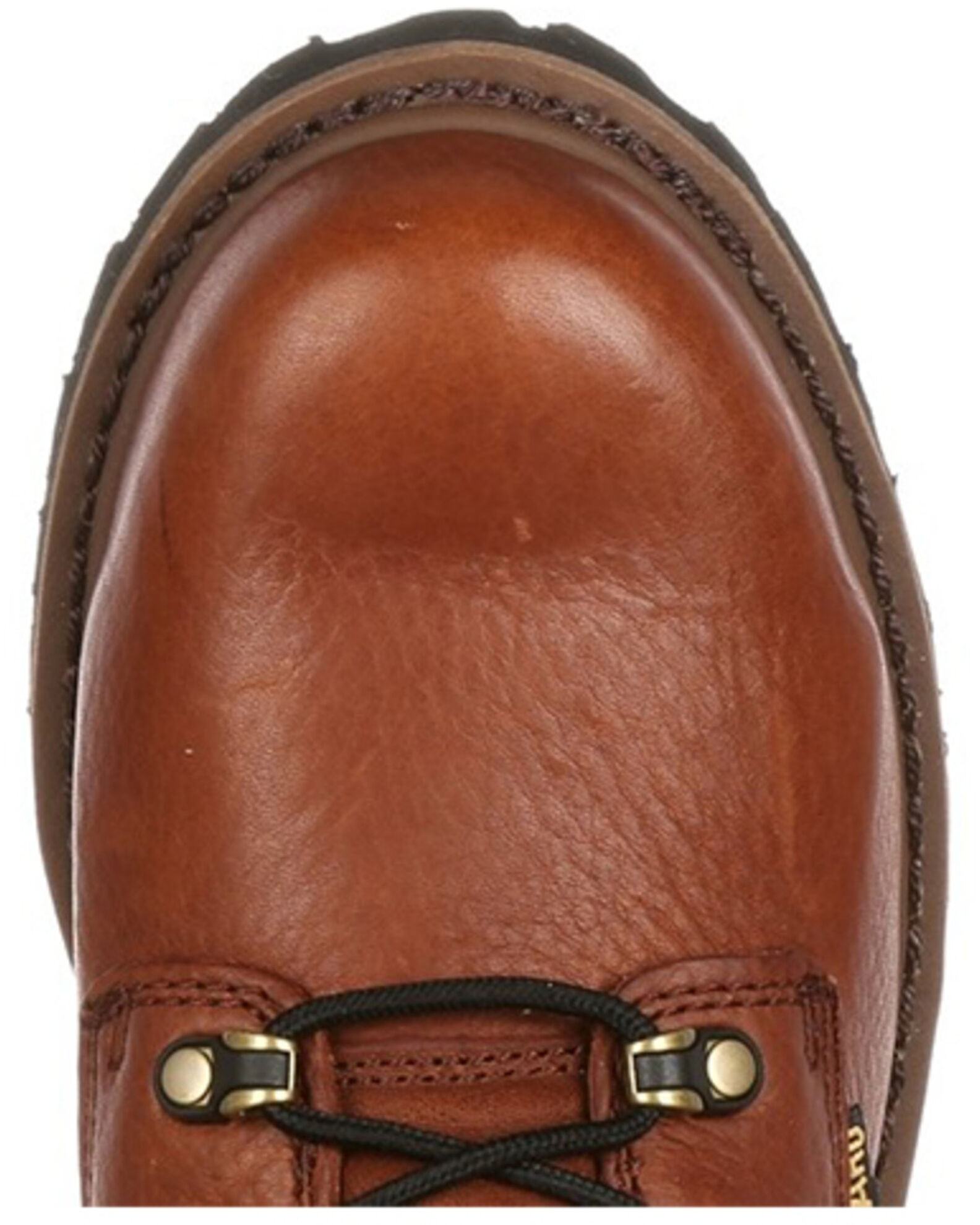 Georgia Boot Men s 8 Lace Up Work Boots Steel Toe Sheplers