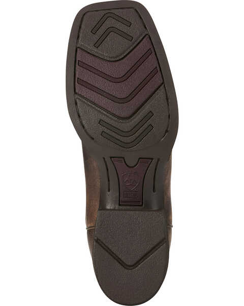 Image #3 - Ariat Women's Quickdraw Western Performance Boots - Broad Square Toe, Chocolate, hi-res