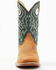 Image #4 - Justin Men's Frontier Western Boots - Broad Square Toe, Tan, hi-res