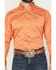 Image #3 - Ariat Men's Team Logo Twill Solid Long Sleeve Button-Down Western Shirt, Orange, hi-res