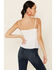Image #4 - Patrons of Peace Women's Margo Floral Embroidered Cami Top, White, hi-res