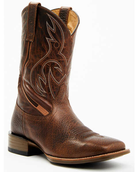 Image #1 - Cody James Men's Hoverfly ASE7 Western Performance Boots - Broad Square Toe, Brown, hi-res