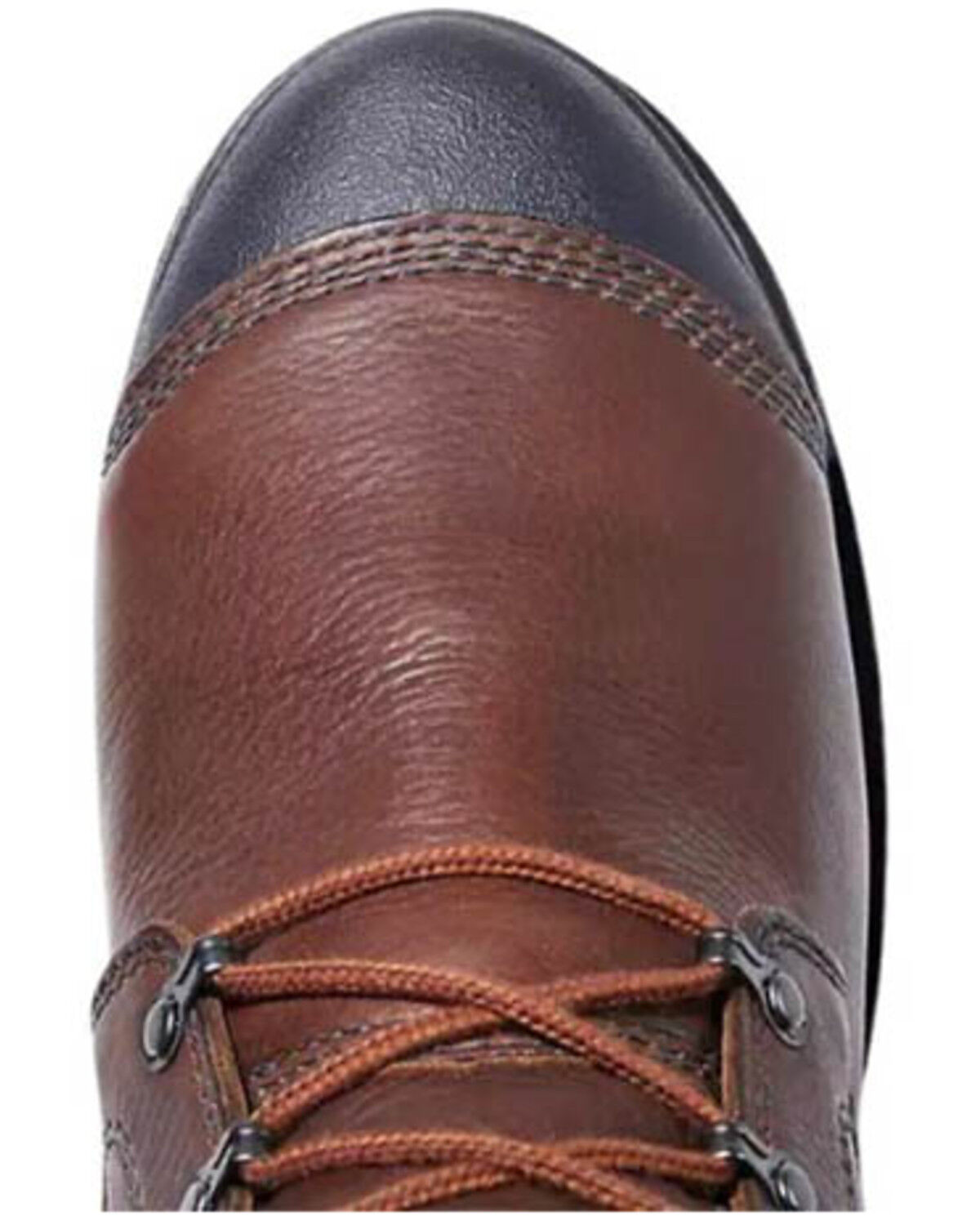 Image #3 - Timberland PRO Men's 9" Bannack Met Guard Work Boots - Alloy Toe, Brown, hi-res