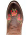 Shyanne Women's Frida Western Boots - Round Toe, Brown, hi-res
