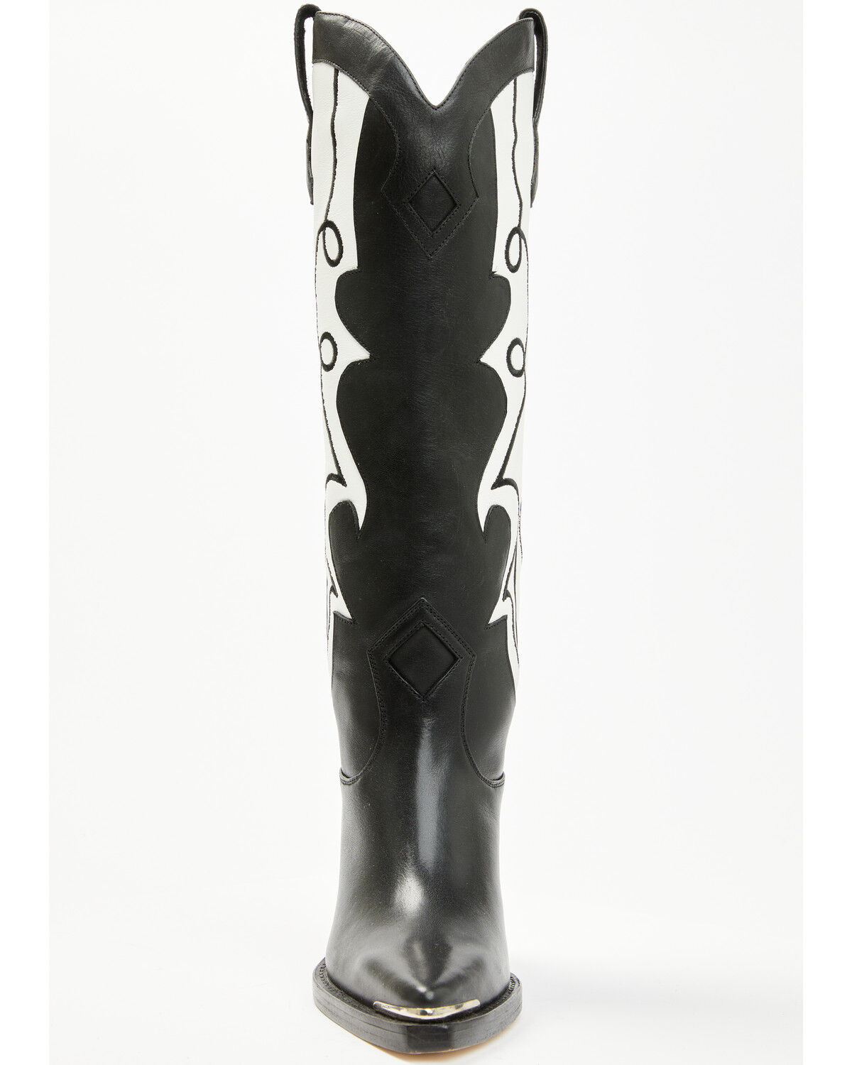 Image #4 - Wonderwest Women's Gailia Tall Fashion Boots - Snip Toe, Black/white, hi-res