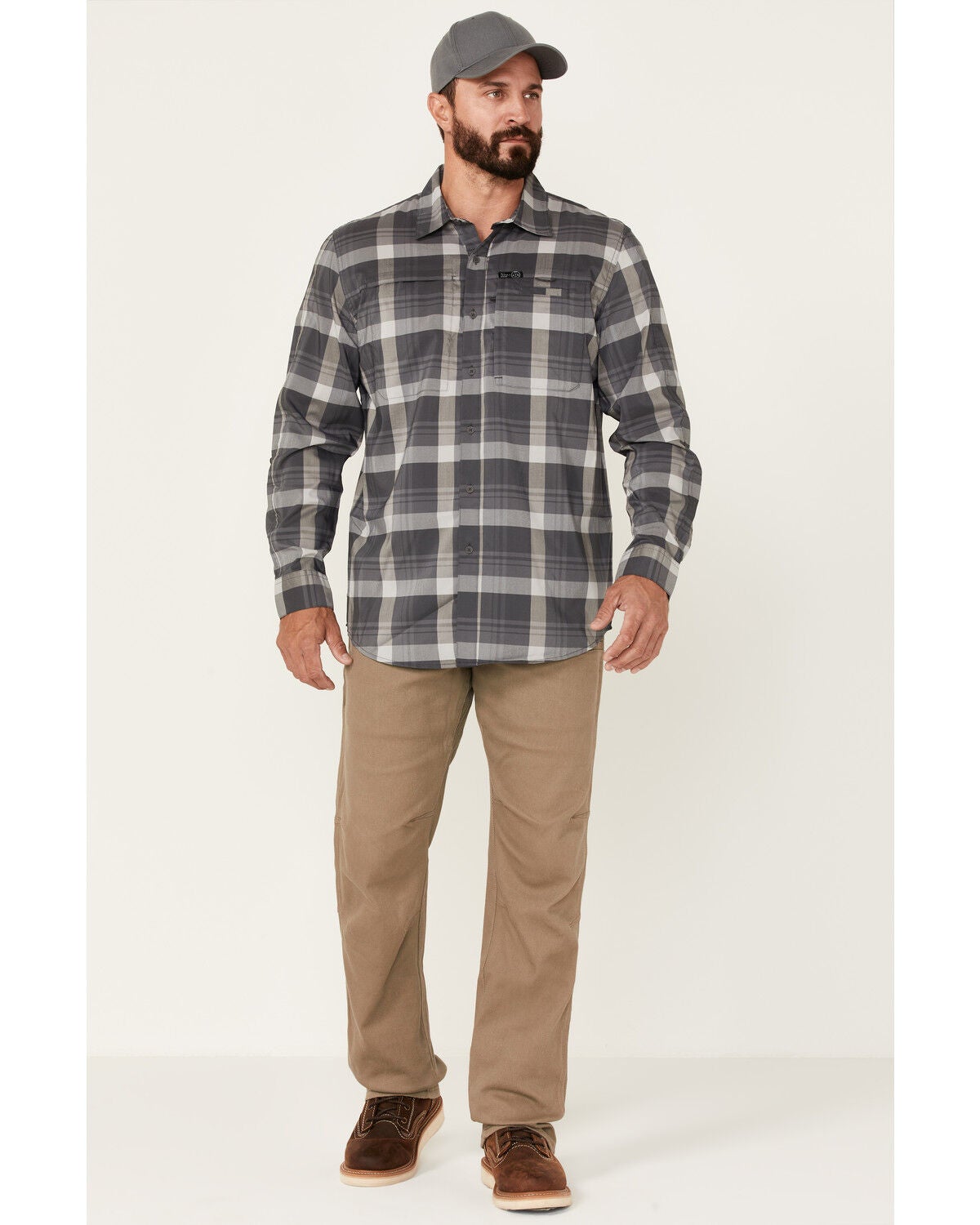 Terrain Grey Plaid Hike To Fish 