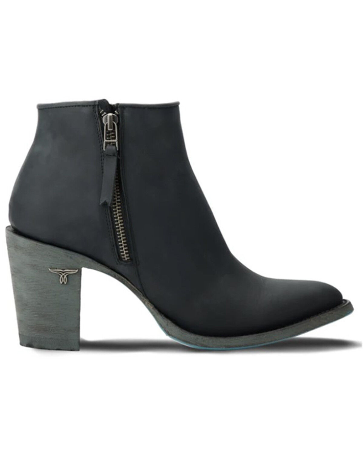 Image #2 - Lane Women's Charlie Booties - Round Toe, Black, hi-res