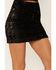 Image #2 - Shyanne Women's Velvet Sequin Skirt, Black, hi-res