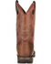Durango Rebel Men's Saddle Western Boots - Round Toe, Bark, hi-res