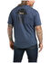 Image #2 - Ariat Men's Rebar Workman Full Cover Graphic Work Pocket T-Shirt, Slate, hi-res