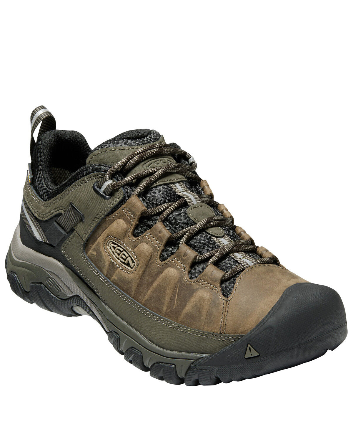 Image #1 - Keen Men's Targhee III Waterproof Hiking Boots - Soft Toe, Brown, hi-res