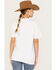 Image #4 - Bohemian Cowgirl Women's Texas Since 1845 Short Sleeve Graphic Tee, White, hi-res