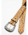 Image #2 - Roper Women's Ostrich Tab Basic Belt , Cognac, hi-res