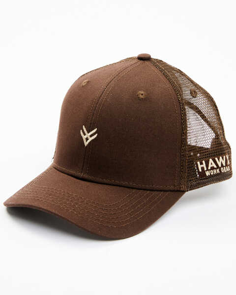 Hawx Men's Simple Logo Baseball Cap, Brown, hi-res