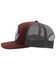 Image #4 - Hooey Men's Suds Logo Embroidered Trucker Cap, Maroon, hi-res