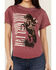 Image #3 - Idyllwind Women's Hey Cowboy Short Sleeve Graphic Tee, Fired Brick, hi-res