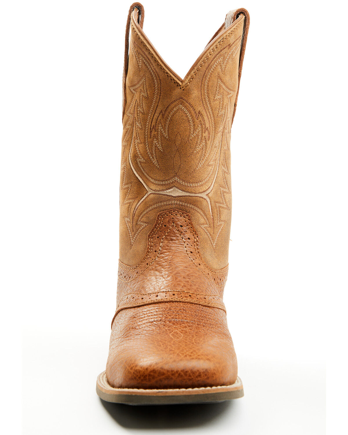 Image #4 - Cody James Men's Force Western Boots - Broad Square Toe, Brown, hi-res