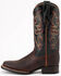 Image #3 - Ferrini Men's Blaze Western Performance Boots - Square Toe, Chocolate, hi-res