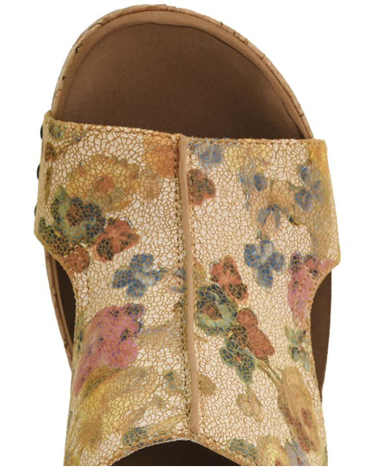 Image #4 - Corkys Women's Carley Wedge Heels, Camel, hi-res