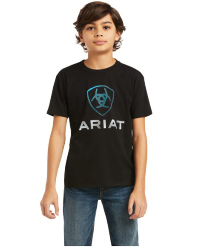 Ariat Boys' Blends T-Shirt, Black, hi-res