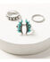 Image #1 - Shyanne Women's Ring Set - 3 Piece, Silver, hi-res