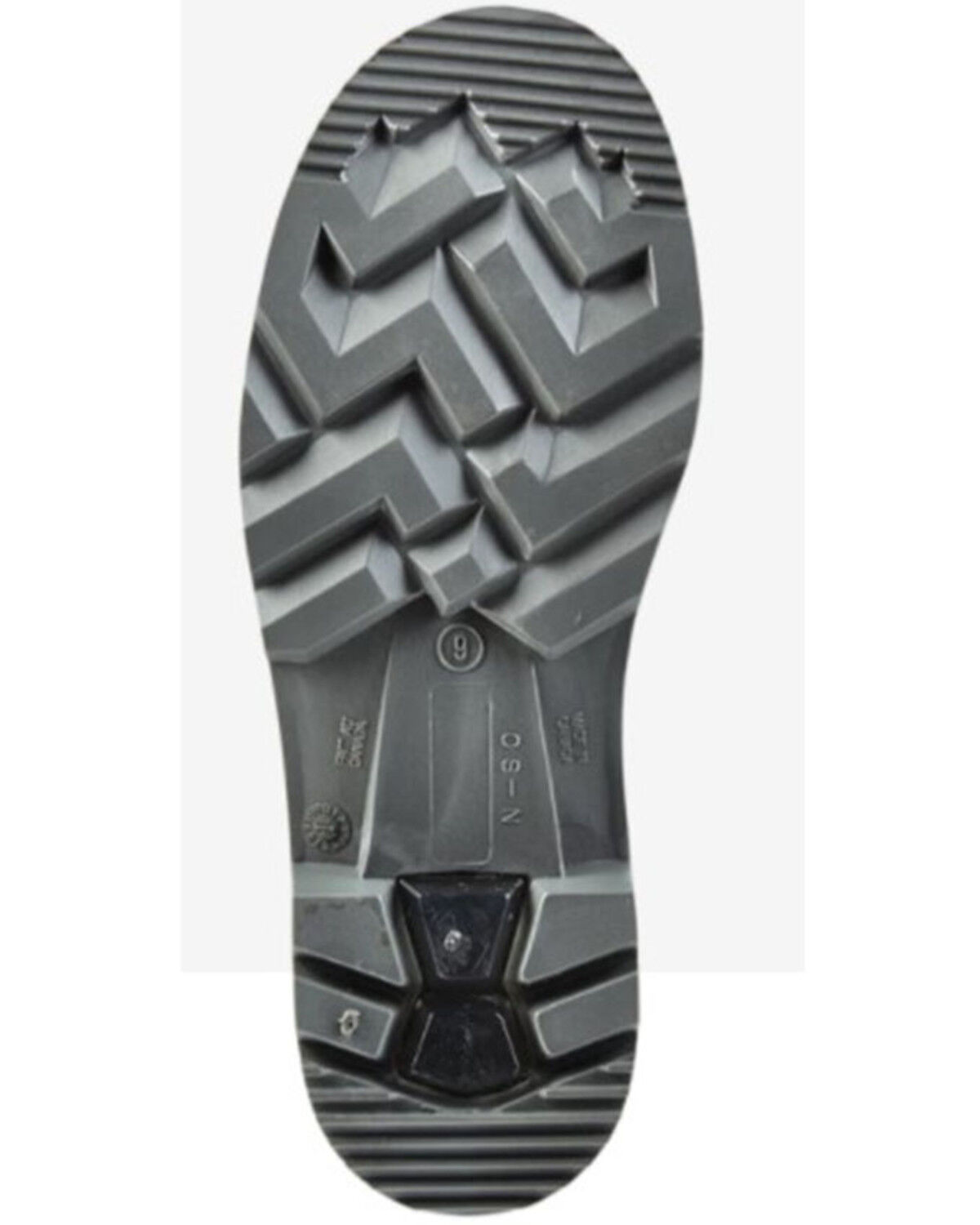 Image #2 - Baffin Men's Bully Waterproof Rubber Boots - Steel Toe, Blue, hi-res