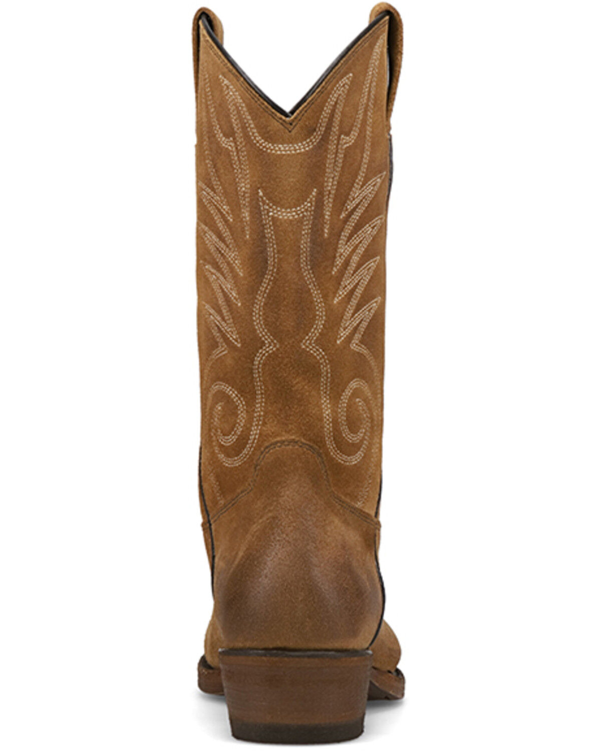 Image #5 - Frye Men's Grady Suede Short Western Boots - Round Toe, Mushroom, hi-res