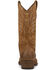Image #5 - Frye Men's Grady Suede Short Western Boots - Round Toe, Mushroom, hi-res