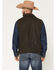 Image #8 - Powder River Outfitters Men's Wool Button-Down Vest, Dark Brown, hi-res