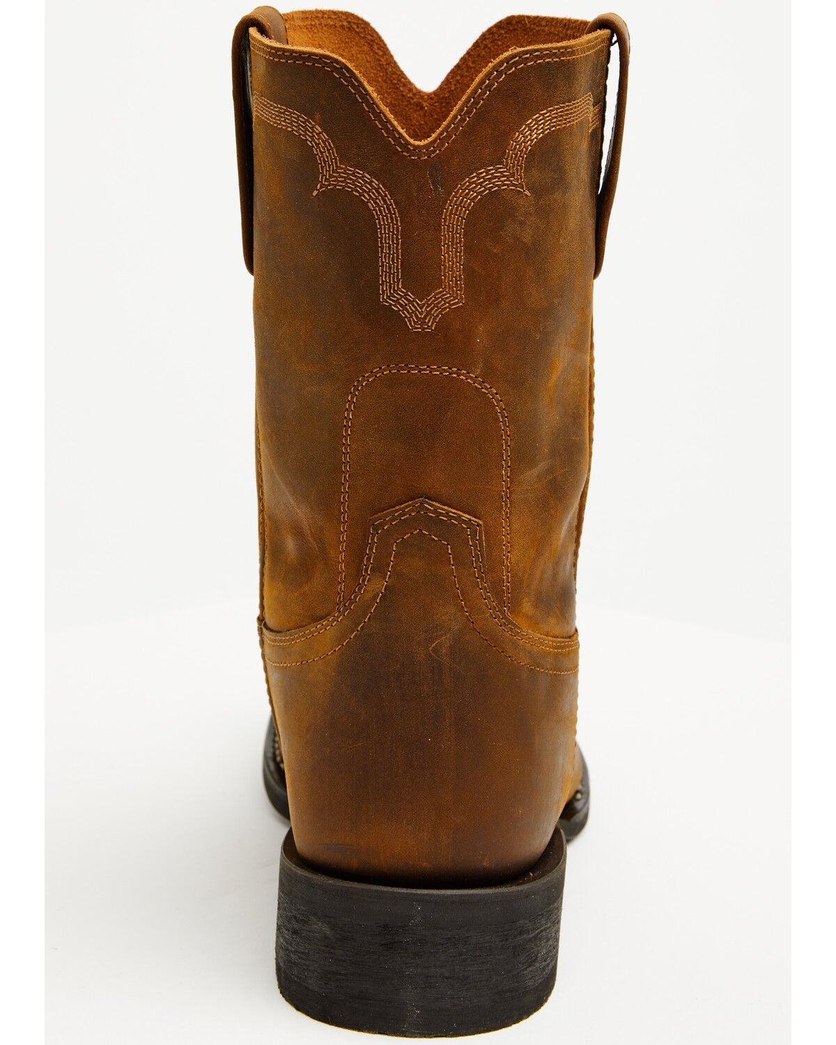 Image #5 - Laredo Men's Bravado Roper Performance Western Boots - Round Toe, Brown, hi-res