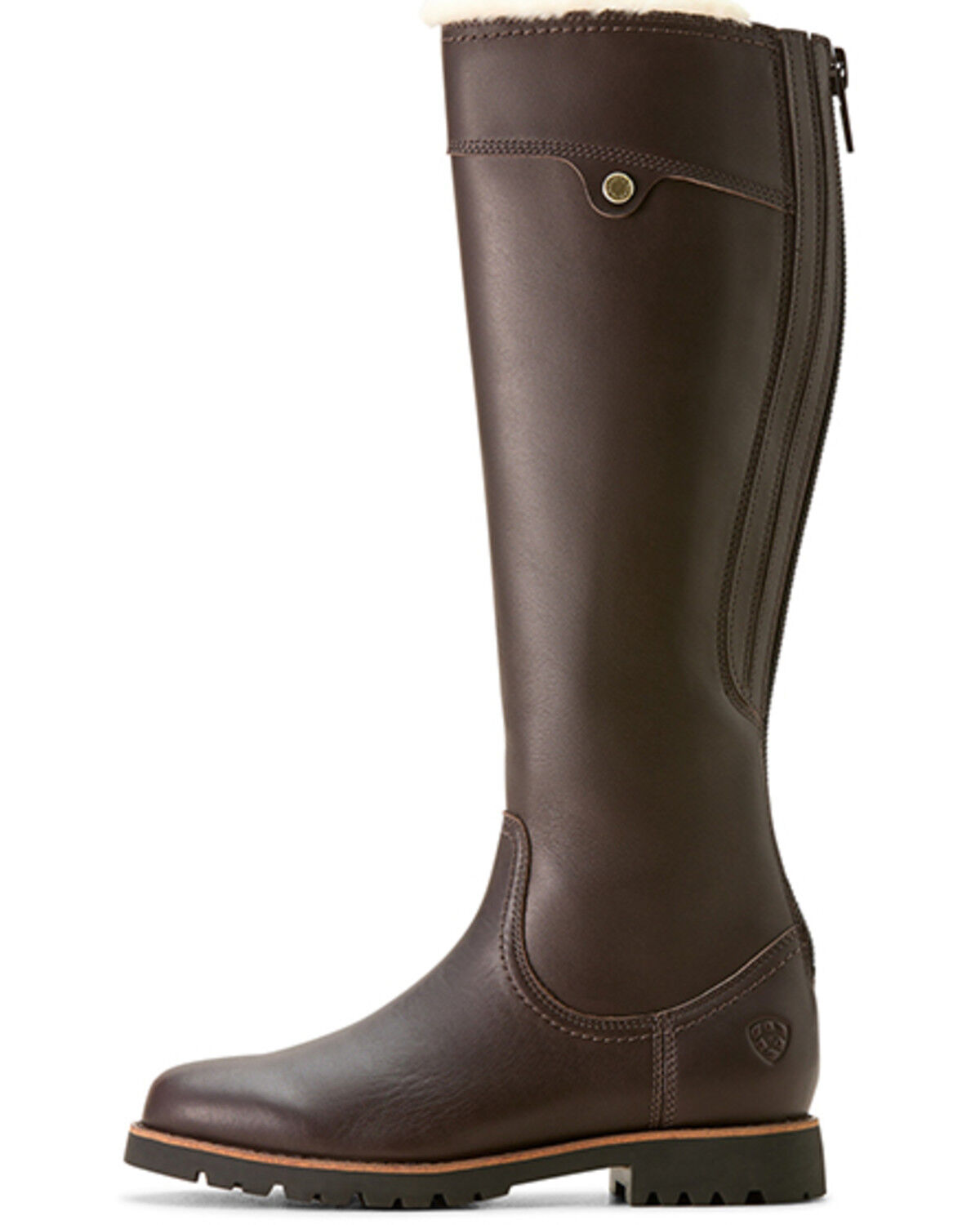 Image #2 - Ariat Women's Arlington Sherpa Waterproof Boots - Round Toe, Brown, hi-res