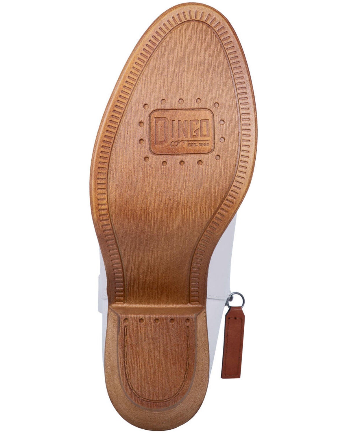 white booties round toe