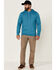 Image #2 - Columbia Men's Teal Basic Logo Graphic Hooded Sweatshirt , , hi-res