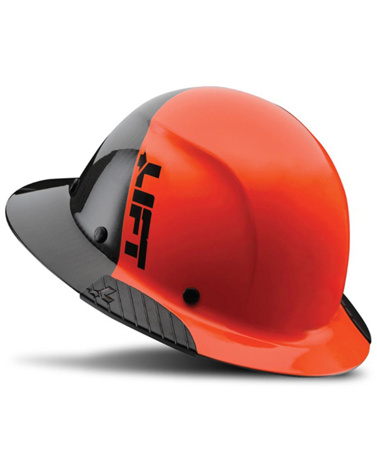 Image #1 - Lift Safety Dax 50 Carbon ANSI-C, TYPE 1 Full Brim Hard Hat, Orange, hi-res