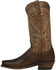 Image #4 - Lucchese Men's Handmade Percy Lizard Boots - Square Toe, Tan, hi-res