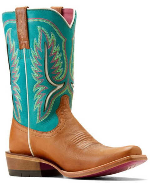 Image #1 - Ariat Women's Futurity Colt Western Boots - Square Toe , Brown, hi-res