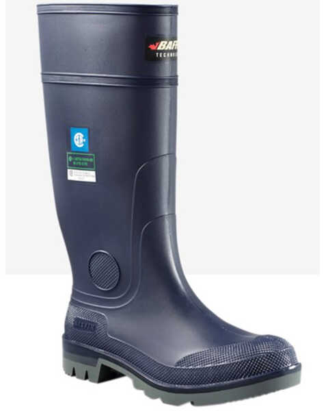Baffin Men's Bully Waterproof Rubber Boots - Steel Toe, Blue, hi-res