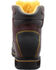 Image #5 - Ad Tec Men's 6" Leather EH Waterproof Work Boots - Steel Toe, Dark Brown, hi-res