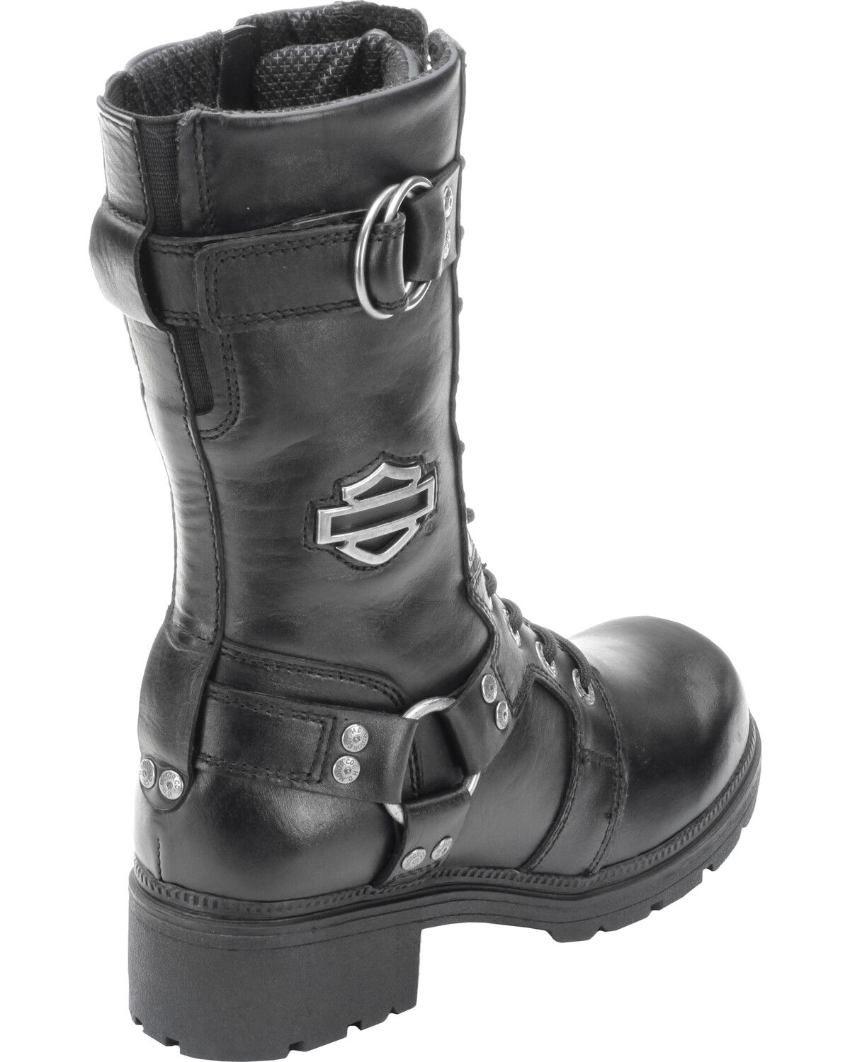 Image #11 - Harley Davidson Women's Eda Lace-Up Harness Boots, Black, hi-res