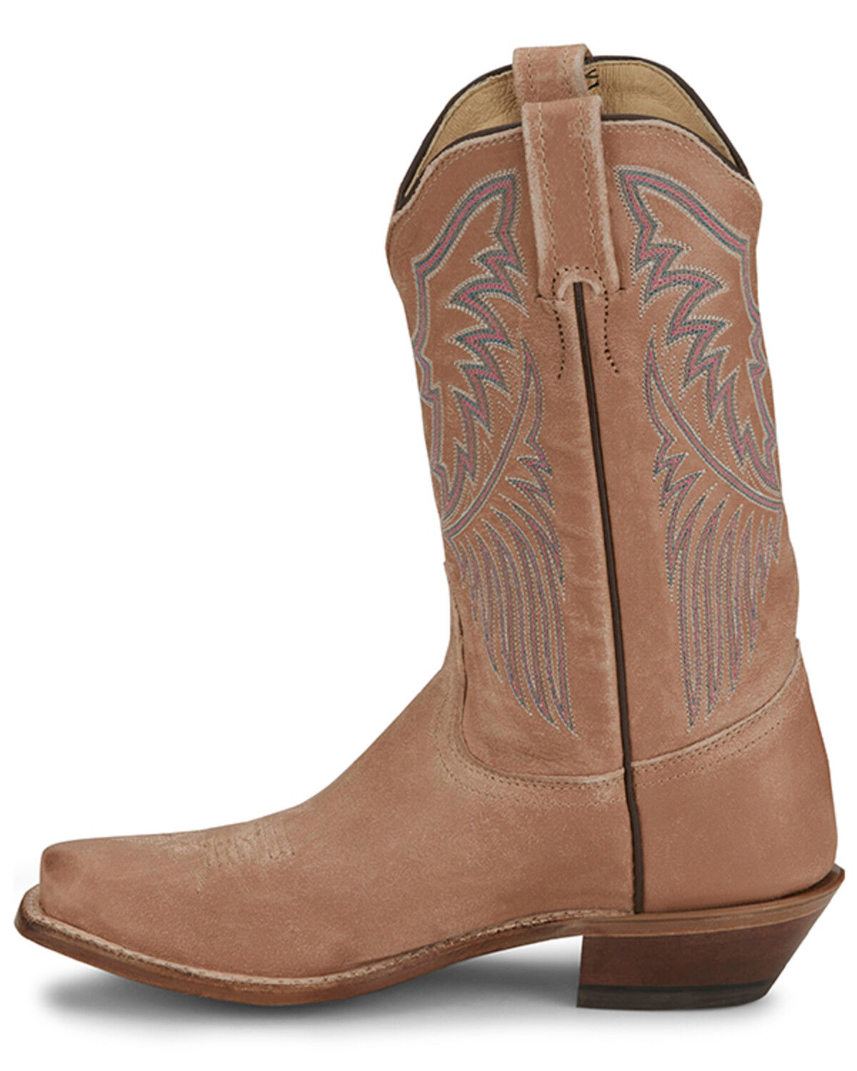 Image #3 - Tony Lama Women's Sagrada Western Boots - Square Toe, Tan, hi-res