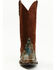 Image #4 - Idyllwind Women's Leap Snake Suede Leather Western Boots - Snip Toe, Brown, hi-res