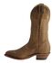 Image #3 - Boulet Men's Western Boots - Round Toe, Amber Brn, hi-res