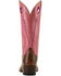 Image #3 - Ariat Women's Junction Performance Western Boots - Square Toe, Pink, hi-res