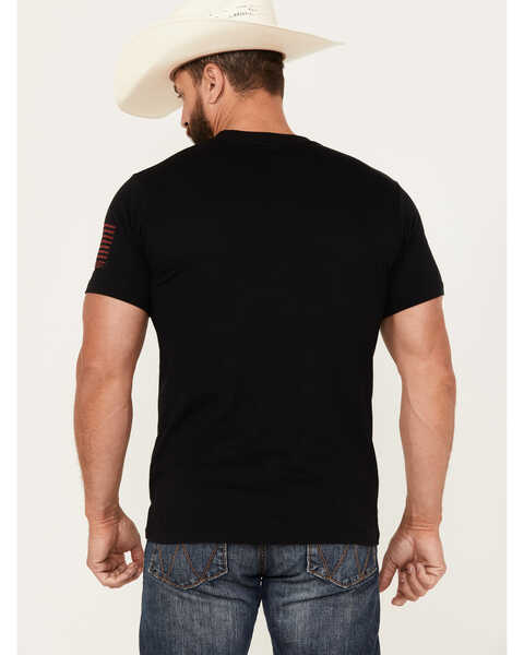 Image #4 - Kerusso Men's Hold Fast Patriotic Short Sleeve Graphic T-Shirt, Black, hi-res