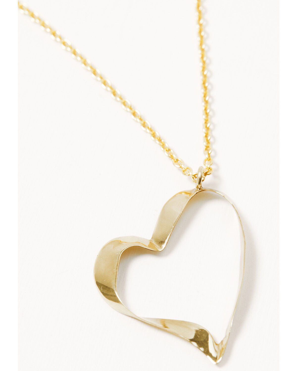 Image #2 - Ink + Alloy Women's Hope Ribbon Open Heart Necklace, Multi, hi-res