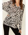 Image #3 - Show Me Your Mumu Women's Zebra Print Hug Me Pullover Sweater, Multi, hi-res