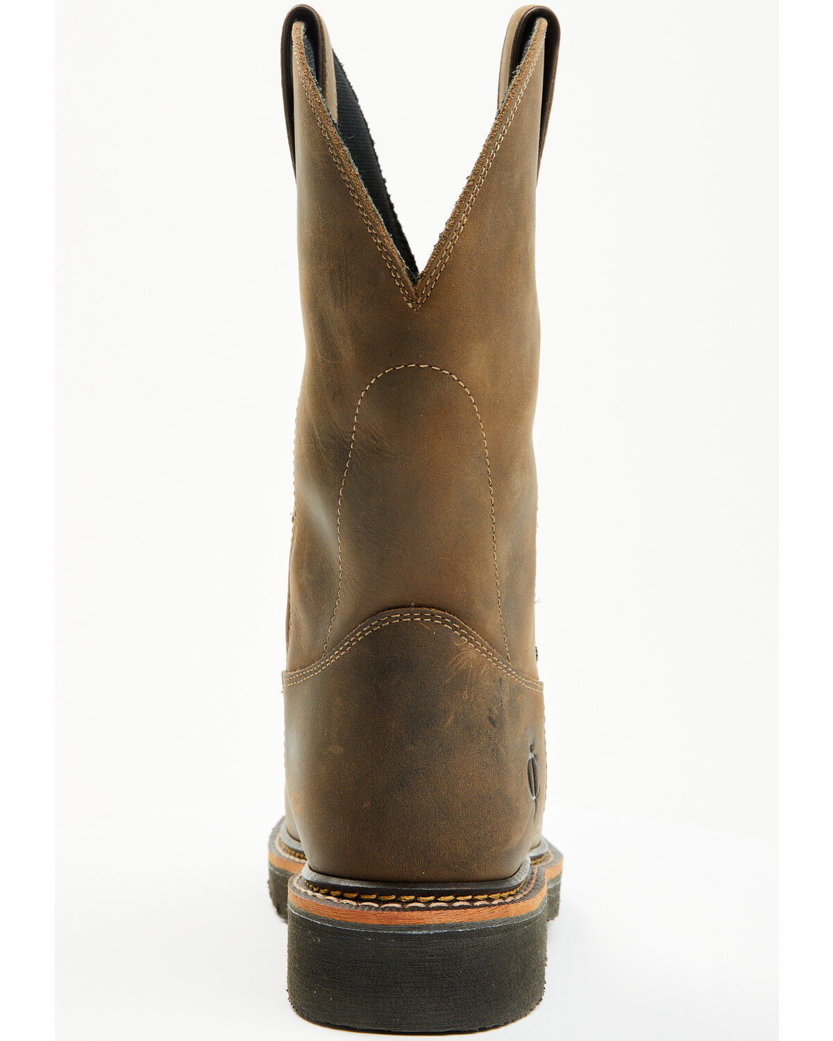 Image #5 - Cody James Men's Pull-On Waterproof Work Boots - Composite Toe, Brown, hi-res