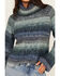 Image #3 - Cleo + Wolf Women's Turtle Neck Sweater, Blue, hi-res