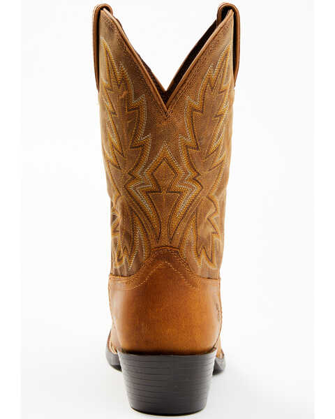 Image #5 - Durango Men's Westward Roughstock Western Boots - Broad Square Toe, Tan, hi-res